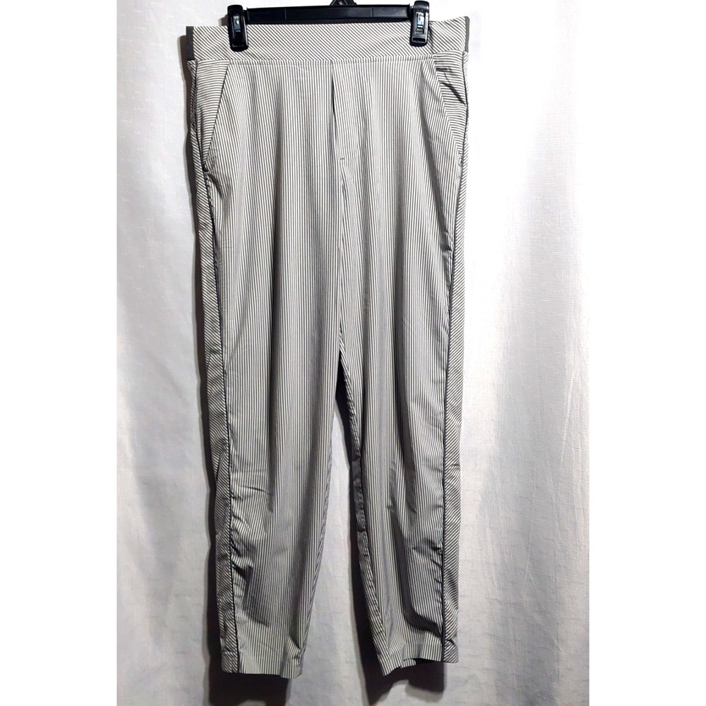 Athleta Womens Ankle Pants Size 12 Lightweight Pull On Pockets Casual Travel